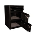 thumbnail image 4 of Tracker Safe DS302020DD-ESR 6.94 cu. ft. Steel Deposit Safe Electronic Lock, Black Powder Coat Paint, 4 of 4