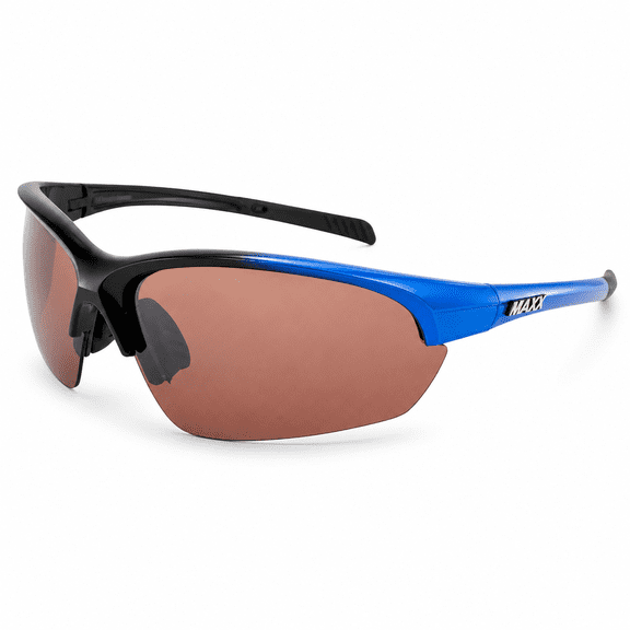 Maxx Sunglasses 2017 TR90 Maxx Domain Blue Frame with HD Lens Polarized