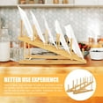 thumbnail image 2 of Arborister Wooden Dish Rack Plate Holder Pot Lid Organizer, 2 of 11