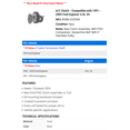 thumbnail image 2 of A/C Clutch - Compatible with 1991 - 2005 Ford Explorer 4.0L V6 1992 1993 1994 1995 1996 1997 1998 1999 2000 2001 2002 2003 2004, 2 of 2