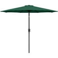 thumbnail image 6 of 9FT Patio Umbrella Outdoor Table Umbrella,Market Umbrella with Push Button Tilt and Crank, 8 Sturdy Ribs for Garden, Lawn, Deck, Backyard & Pool (Green), 6 of 8