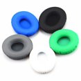 thumbnail image 3 of 1Pair Replacement Foam Pad Headset Earmuffs Headphones Accessories Ear Pads Ear Cushion Earbuds Cover GREEN, 3 of 8