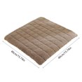 thumbnail image 3 of Tyidzon Seat Cushion 15.7 x 15.7 Inch Thicken Soft Chair Cushions for Dining Chairs, Kitchen Decor or Office Use Chair Cushion Brown, 3 of 6