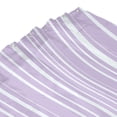 thumbnail image 4 of YFYANG Waterproof Bathroom Shower Curtain, Purple Line Texture Shower Curtain Set with Hooks, Home Bathroom Tub Decor - 72 "x72", Plastic Hooks, 4 of 6