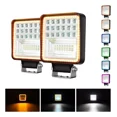 thumbnail image 1 of Par Faros Led Auxiliares Ojo De Angel Para Camion 16000lm, 1 of 8