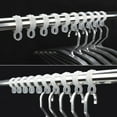 thumbnail image 2 of UDIYO 10Pcs Coat Hanger Hook Windproof Non-slip Mini Clothes Peg Fixed Hook for Bathroom, 2 of 7