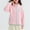 Pink, variant on White Girls Fleece Jacket - 100% Polyester Machine Washable Cozy Lightweight Full Zip Stand-Up Collar Elastic Cuffs Side Pockets Relaxed Fit Sizes 4-15,Size 11-12 T
