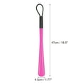 thumbnail image 4 of Unique Bargains 1 Pc Sling Long Handle Hangable Shoe Horn for Shoe 18.5"x1.77" Pink, 4 of 6