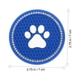 thumbnail image 4 of 2 posavasos para coche con forma de diamante, soporte para patas de gatito, posavasos para bebidas, 4 of 6