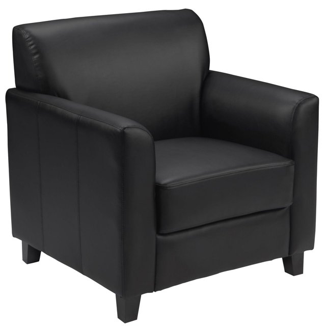 HERCULES Diplomat Series Black Leather Chair