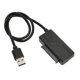 thumbnail image 4 of Cable USB 2,0 a SATA 6 + 7 Easy Drive, Cable adaptador de unidad óptica USB a SATA de 480Mbps para ordenador portátil y PC, 4 of 5