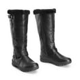 thumbnail image 4 of Winter Knee High Snow Boots Women Faux Fur Lined Waterproof Slip Resistant Warm Zip Up Boots for Cold Weather, 4 of 8