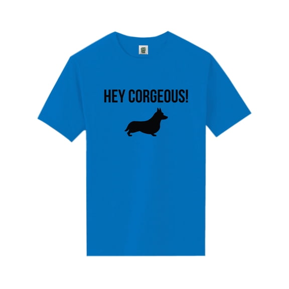 Hey Corgeous! Short Sleeve Neon T-Shirt