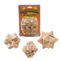 brain benders wooden puzzles