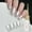 D, variant on BadyminCSL White Ceramic Eye Nail Polish Glue Shining Stone Porcelain White Nail Polish Glue 10ml