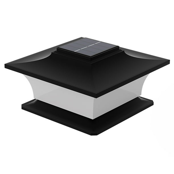 LED para Valla Solar Tapa Poste Decorativa Jardín Patio Porche