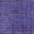 thumbnail image 1 of Ahgly Company Machine Washable Indoor Square Industrial Modern Purple Amethyst Purple Area Rugs, 8' Square, 1 of 7