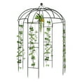 thumbnail image 4 of Zimtown Metal Garden Arch 8.8 Ft Garden Arbor Gazebo for Patio;Outdoor Wedding, 4 of 9
