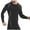 Black, variant on Long Sleeve Shirts Qiggri Men's Quick Drying Solid Color Sports Running Long Sleeve Round-Neck Tops