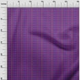 thumbnail image 2 of oneOone Polyester Lycra Fabric Leaves & Swirl Block Print Sewing Fabric BTY 56 Inch Wide, 2 of 4