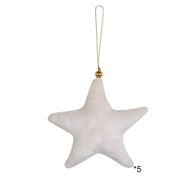 Decoraciones de Fiesta de Cumpleaños Espaciales Colgante Decorativo en Forma de Estrella 9.8 cm Regalo Reflexivo para Cumpleaños Vacaciones O Fiestas de Calentamiento de Casa 5Pcs