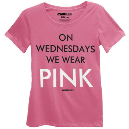 Mean Girls - On Wednesdays We Wear Pink Apparel T-Shirt -
