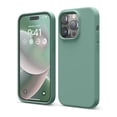 thumbnail image 1 of Funda para teléfono Celago compatible con iPhone 14 Pro, silicona, color verde, 1 of 6