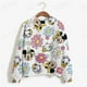 thumbnail image 1 of Disney Mickey Mouse Mickey Minnie 3D Cute Kawaii Sweatshirt Sweatshirt Women's Round Neck Long Sleeve Women's Korean Sweater Y2KAdult-S Gao Jinjia LED, 1 of 2