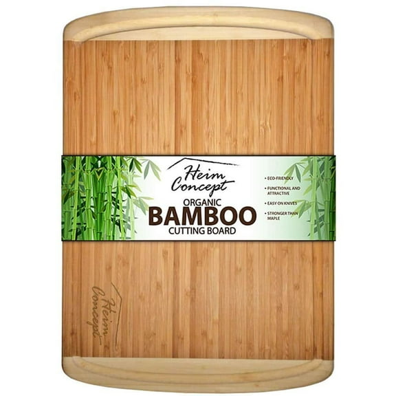 Heim Concept  1-inch Organic Bamboo Cutting Board