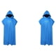 thumbnail image 1 of Albornoz Térmico Lavable Con Capucha Qarigey Azul 2Conjunto, 1 of 6