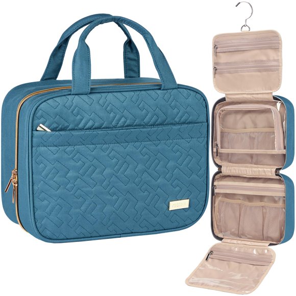 Neceser de viaje NISHEL para mujer con organizador colgante