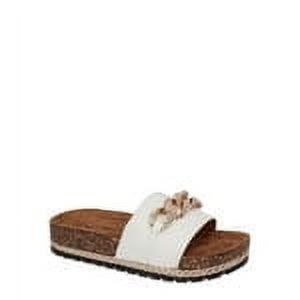 Alexis Bendel Women's Hardware Footbed Slide Sandals, Sizes 6-11