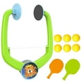 thumbnail image 1 of Door Hanging Tennis Trainer Adjustable Height Indoor Practice Set with Racket Balls Coordination Exercise for Kids Adults Home Use, 1 of 6