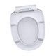 thumbnail image 5 of Tapa de Asiento de Inodoro, Silenciosa, Accesorios, Fácil de Limpiar, Reemplazo Simple para La Tapa de La Tapa Del Inodoro para El Baño Doméstico, Par Tipo U, 5 of 9
