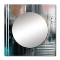 thumbnail image 2 of Designart "Whispers in Marble An Abstract Tale III" Abstract Marble Square Mirror For Wall Decor - Large Grey Square Printed Wall Mirror Art - Square Modern Mirror - Wall Mounted Square Large Mirror, 2 of 5