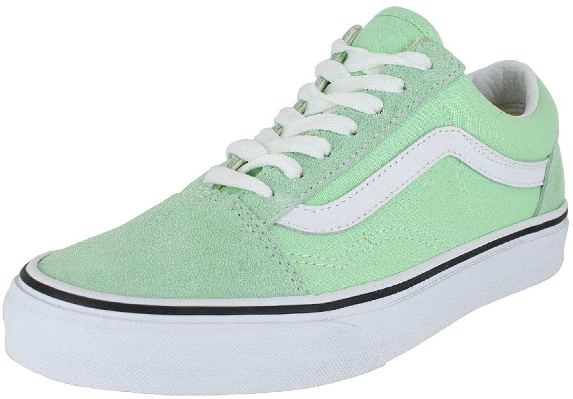 vans shoes green color