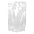 thumbnail image 3 of Aspire 50 Pcs 68 OZ Clear Side Spout Stand Up Pouch Bags w/ Handle, Good for Shampoo, Liquid Soap Packaging, 15mm Spout, BPA Free, 3 of 6