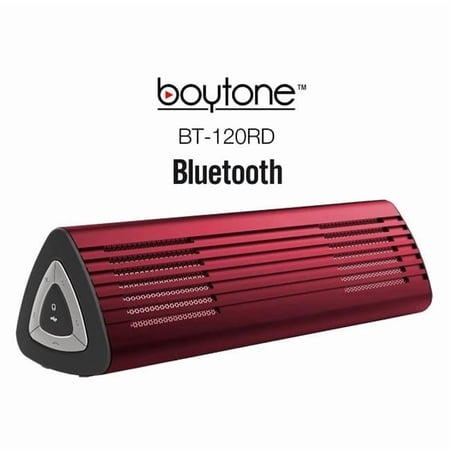 Boytone Ultra-Portable Wireless Bluetooth Speaker - Phoenix Red