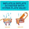 thumbnail image 4 of SwimWays Spring Float Inflatable Pool Lounger with Hyper-Flate Valve, Aqua, 4 of 8