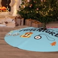 thumbnail image 6 of Sikiie Let's Go on an Adventure 30-48 inches {designName} Print Christmas Tree Skirt Snowman Xmas Tree Skirt with Edge Christmas Decorations for Holiday Party36", 6 of 7
