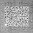 thumbnail image 1 of Ahgly Company Indoor Square Persian Gray Traditional Area Rugs, 5' Square, 1 of 1
