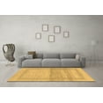 thumbnail image 3 of Ahgly Company Indoor Rectangle Abstract Brown Modern Area Rugs, 3' x 5', 3 of 4