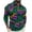 02 Green, variant on Awdenio Long Sleeve Shirts for Men Quarter Zip Shirts Long Sleeve Pullover Lightweight Carnival Printed Casual Slim Fit Golf Shirt