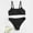 Black-a, variant on Girls Swimsuits Plain Color Girls Swimsuit with Shorts Teen Girl Bathing Suits 2 Piece Girls Bikinis for Teen Girls 8-9 Years