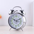thumbnail image 2 of Reloj despertador silencioso de 4 pulgadas con campana de metal, reloj de barrido de segundos Aishida, reloj luminoso dedicado para estudiantes, 2 of 4
