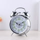 thumbnail image 3 of Reloj despertador silencioso de 4 pulgadas con campana de metal, reloj de barrido de segundos Aishida, reloj luminoso dedicado para estudiantes, 3 of 4