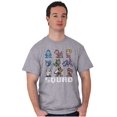 thumbnail image 4 of Mega Man Squad Goals Game Characters Men's Graphic T Shirt Tees Brisco Brands S, 4 of 4