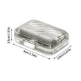 thumbnail image 3 of Plastic Storage Box Portable Box, Portable Storage Box, Sealed Box, Large Capacity, 3 of 5