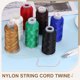 thumbnail image 4 of Hilo de Nylon Uxcell para Laboratorio 480m (1575 pies), Cuerda de Nylon de 6 Capas, Hilo de Costura para Experimentos de Física y Jardinería, Blanco, 4 of 7