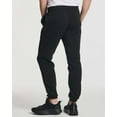thumbnail image 3 of Real Essentials 3 Pack: Men's Fleece Elastic Bottom Jogger Sweatpants with Pockets (Available In Big & Tall), 3 of 7